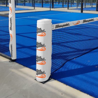 Schutzpfosten für Padelplatz Netz