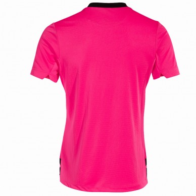 Joma Ranking T-Shirt in fluoreszierendem Rosa und Schwarz