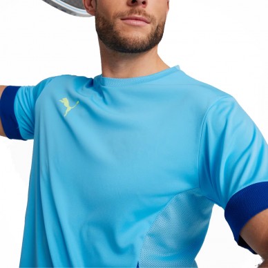 Puma Individual Padel Tee T-Shirt blau