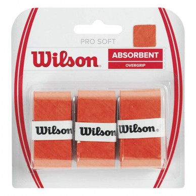 Wilson Pro Soft Overgrips Orange