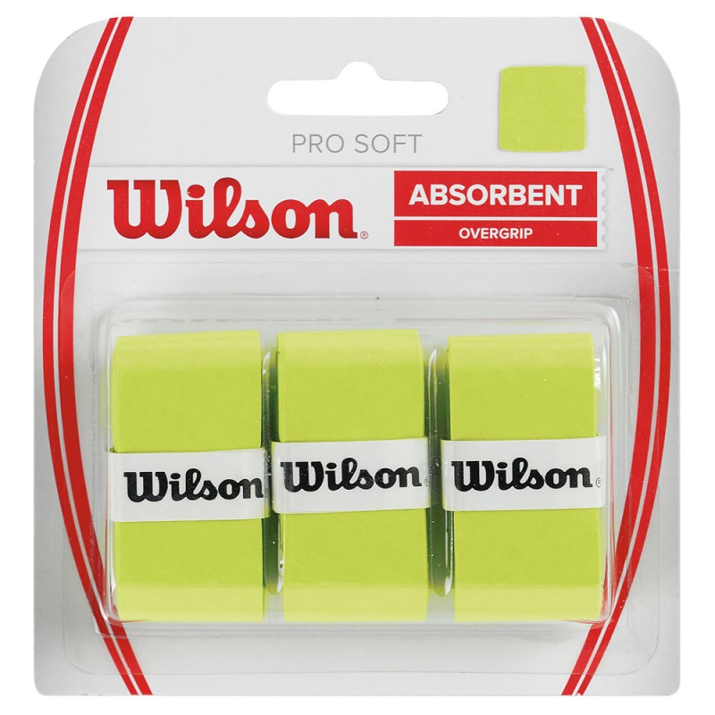 Wilson Pro Soft grüne Overgrips