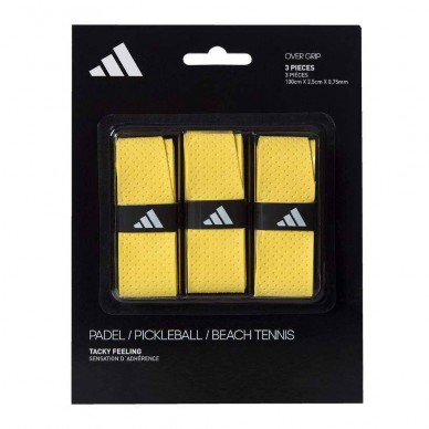 Overgrips Adidas Tacky gelb mikroperforiert
