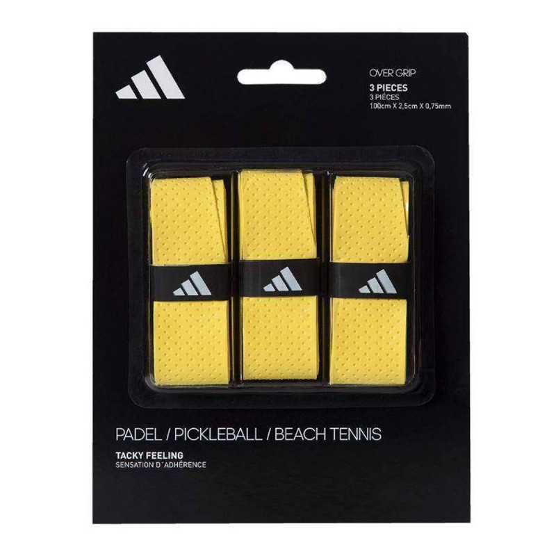 Overgrips Adidas Tacky gelb mikroperforiert