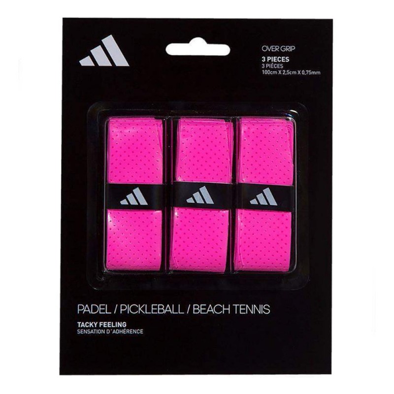 Adidas Tacky rosa Mikroperforierte Overgrips