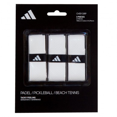 Adidas Tacky weiße Mikroperforierte Overgrips