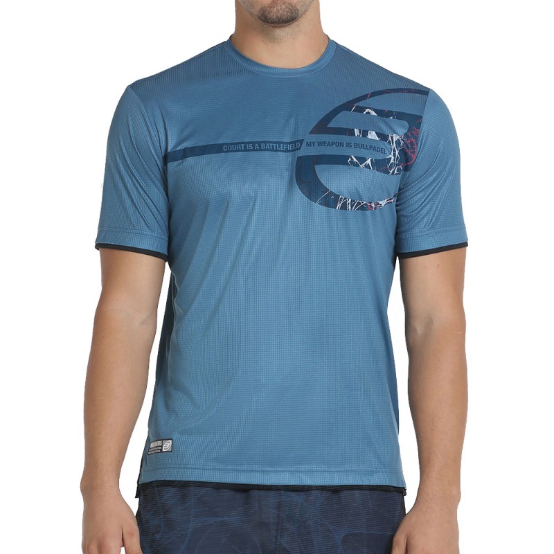 Bullpadel Coci T-Shirt blauer Schatten