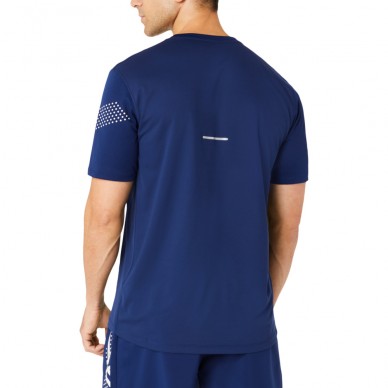Asics Icon SS Top T-Shirt blau