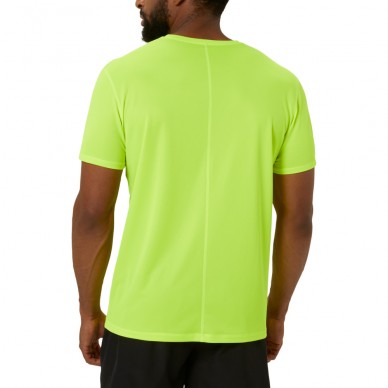 Asics Core Top Leistungs-T-Shirt in fluoreszierendem Gelb