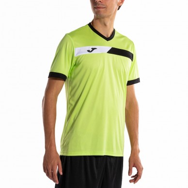 Joma Court T-Shirt Limettenschwarz