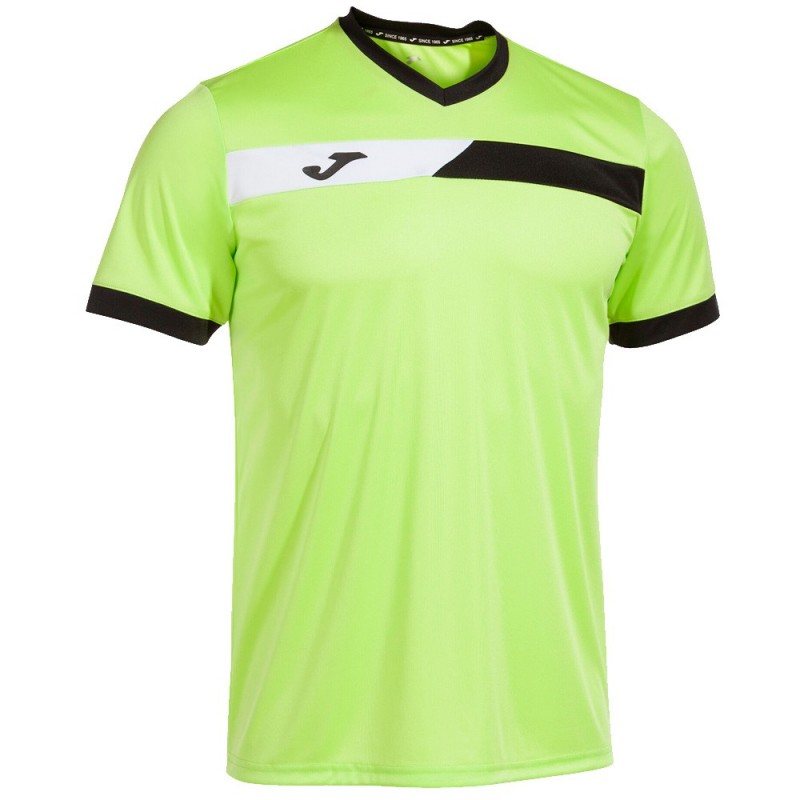 Joma Court T-Shirt Limettenschwarz