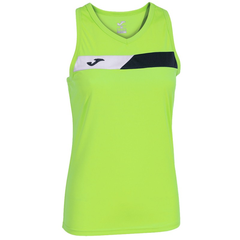 Joma Court T-Shirt Lima Schwarz