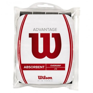 Overgrips Wilson Advantage 12PK schwarz