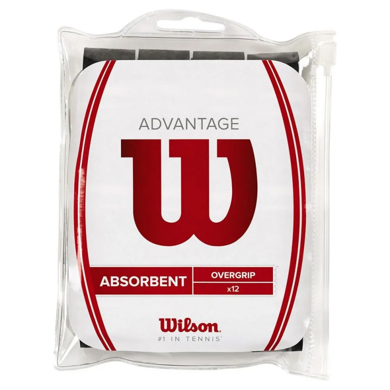 Overgrips Wilson Advantage 12PK schwarz