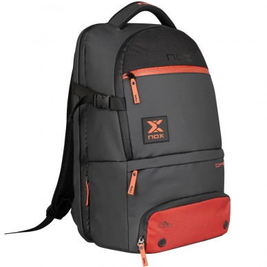 Nox Luxury Open Series Rucksack rot schwarz