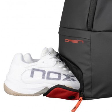 Nox Luxury Open Series Rucksack rot schwarz