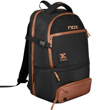 Nox Luxury Open Series Rucksack schwarz braun