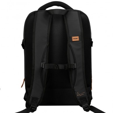 Nox Luxury Open Series Rucksack schwarz braun