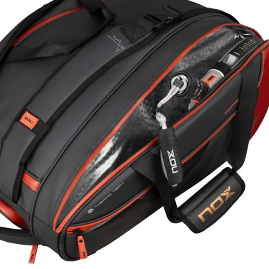 Nox Luxury Open Series schwarz rot Schlägertasche