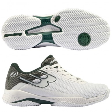 Bullpadel Performance Grip 24I Turnschuhe weiß grün 2024