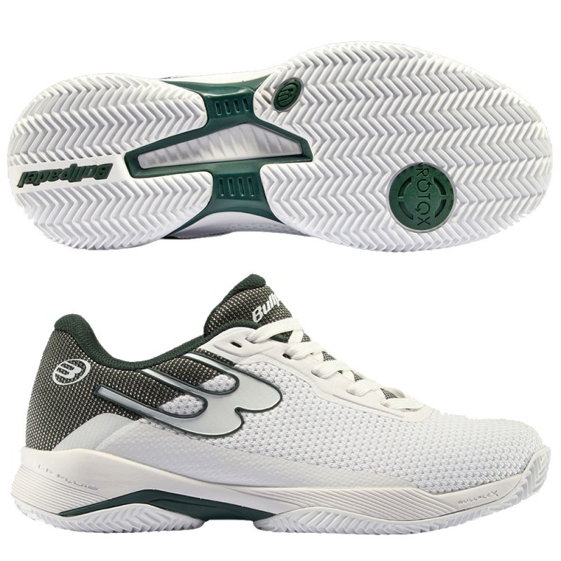 Bullpadel Performance Grip 24I Turnschuhe weiß grün 2024