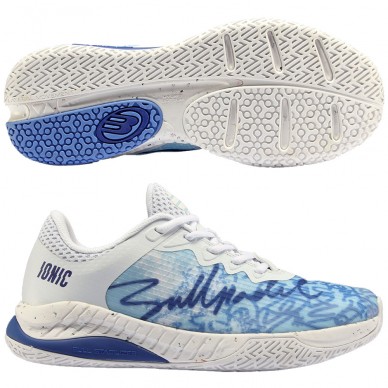 Bullpadel Ionic Frau 24I weiße hellblaue Turnschuhe 2024