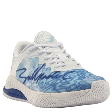 Bullpadel Ionic Frau 24I weiße hellblaue Turnschuhe 2024