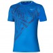 Mizuno Tennis Mug Shadow Graphic Tee blaues Mugen-T-Shirt