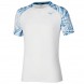 Mizuno Tennis Mugen Shadow Tee T-Shirt Weiß