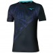 Mizuno Tennis Mug Shadow Graphic Tee T-Shirt schwarz