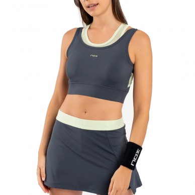 Nox Pro Sport-BH Dunkelgrau