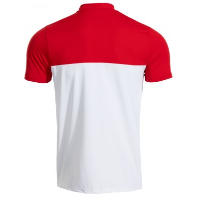 Joma A1 Padel Polo Weiß Rot