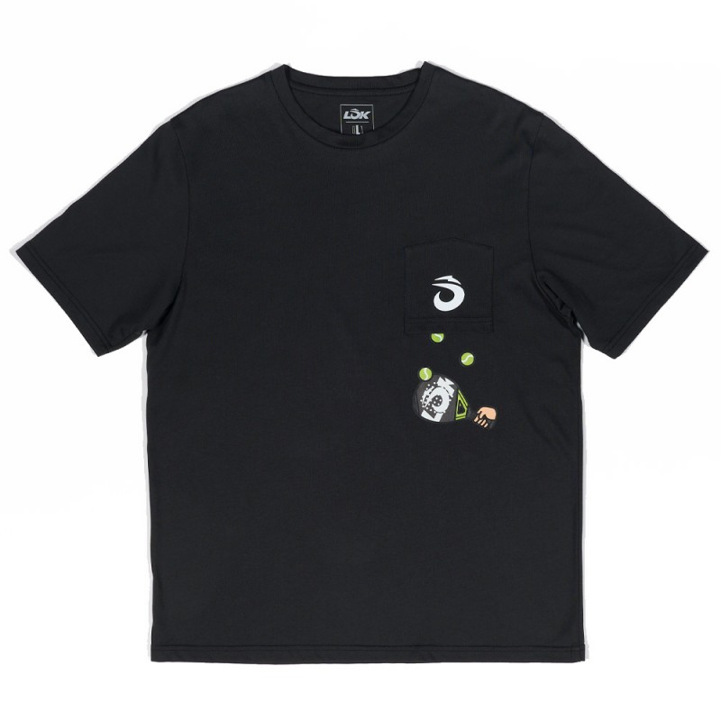 T-Shirt Lok Der Jongleur M schwarz