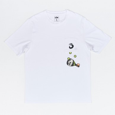 Lok The Juggler M weißes T-Shirt