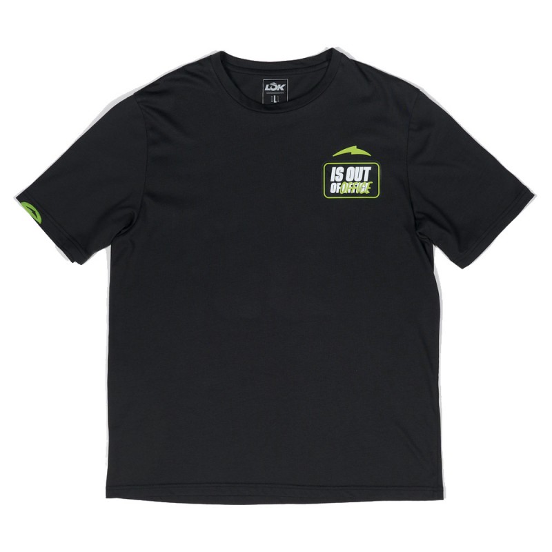 T-Shirt Lok Out Of Office By Mr. M schwarz