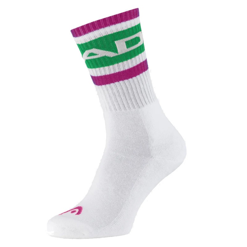 Head Tennis 1P Long Crew Socken grün