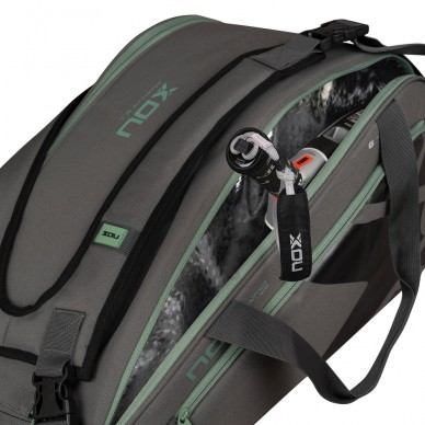 Schlägertasche Nox AT10 Team grau grün 2024