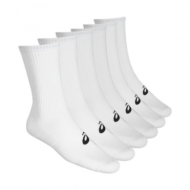 Asics 6PPK Crew Socken weiß