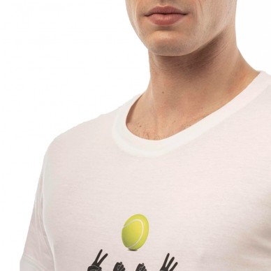 T-shirt Hydrogen Tennis Ball weißes
