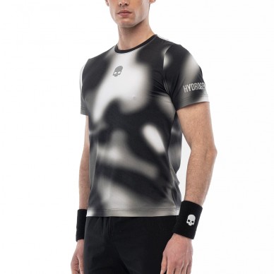 T-shirt Hydrogen Psychedelic Tech Graues