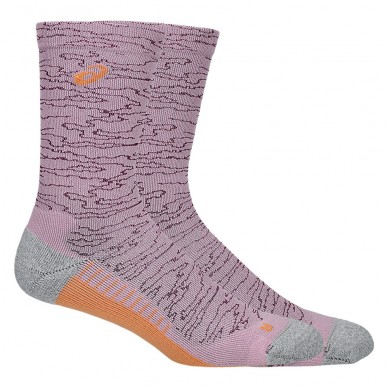 Asics Performance Run Crew Socken in Rosa