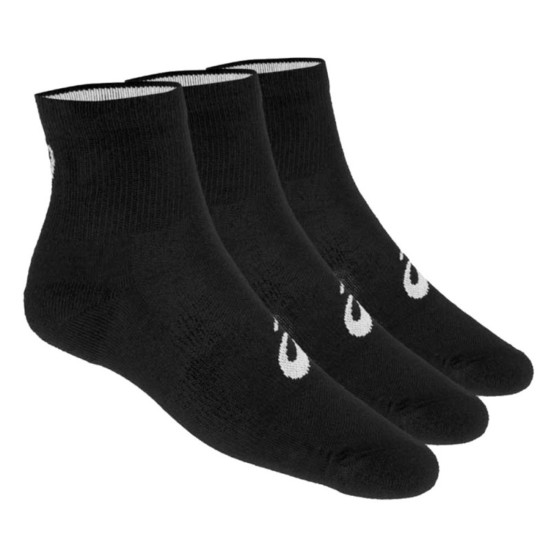 Asics 3PPK Quarter Socken schwarz