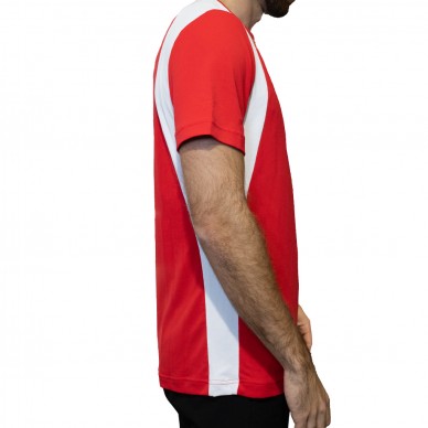 Hydrogen Inlay Tech T-Shirt rot weiß