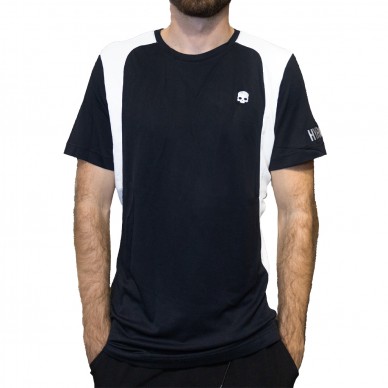 Hydrogen Inlay Tech T-Shirt Schwarz Weiß