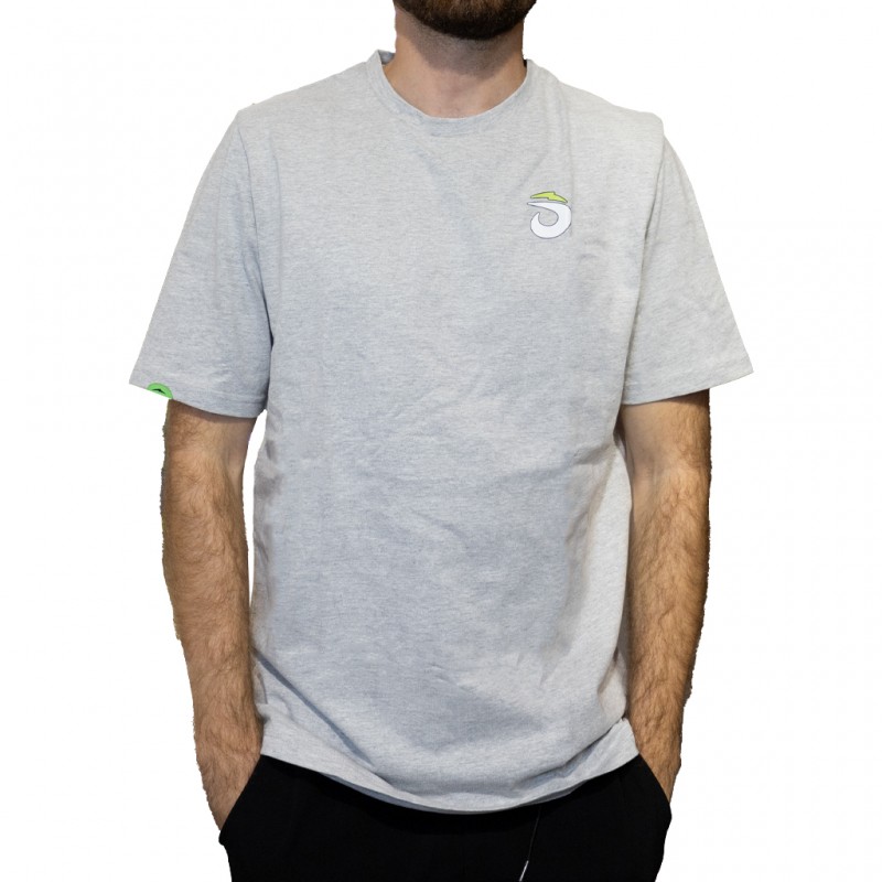 Lok Laced Accent M graues T-Shirt