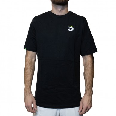 Lok Laced Accent M schwarzes T-Shirt