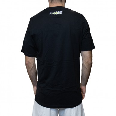 Lok Laced Accent M schwarzes T-Shirt