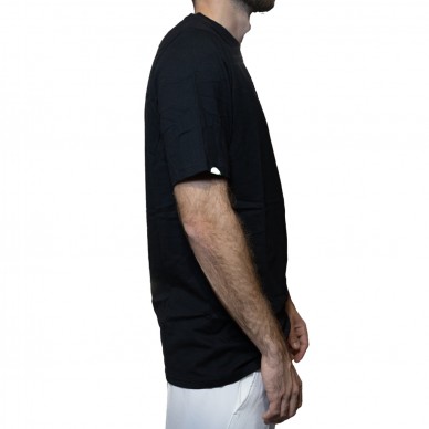 Lok Laced Accent M schwarzes T-Shirt