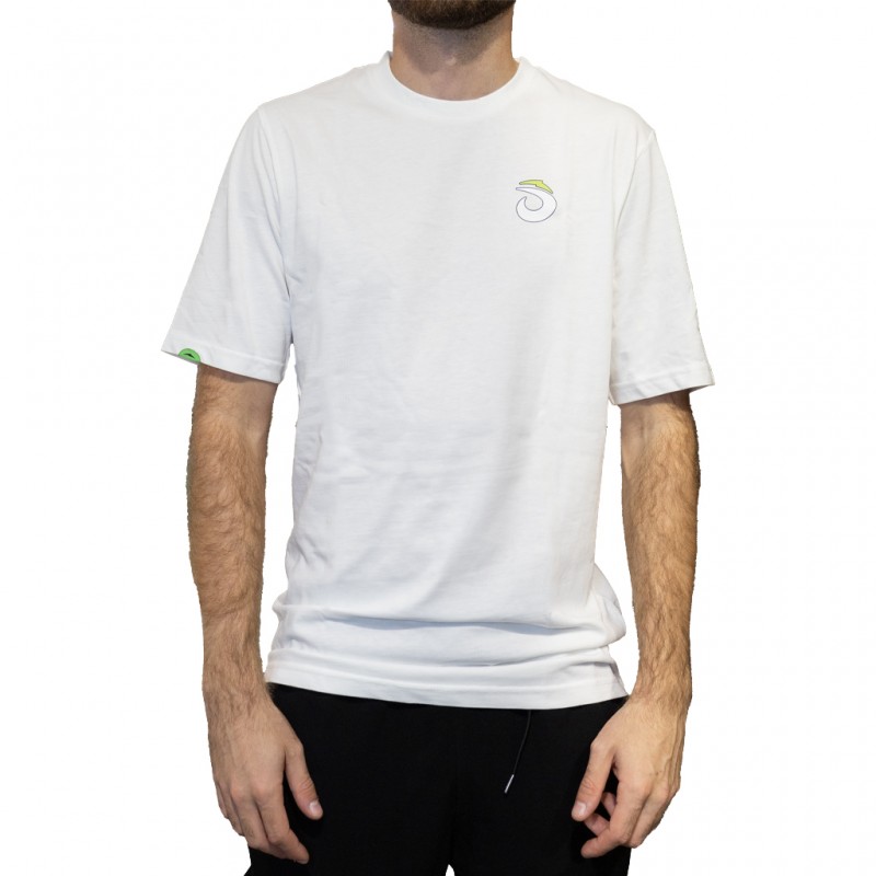 Lok Laced Accent M T-Shirt weiß