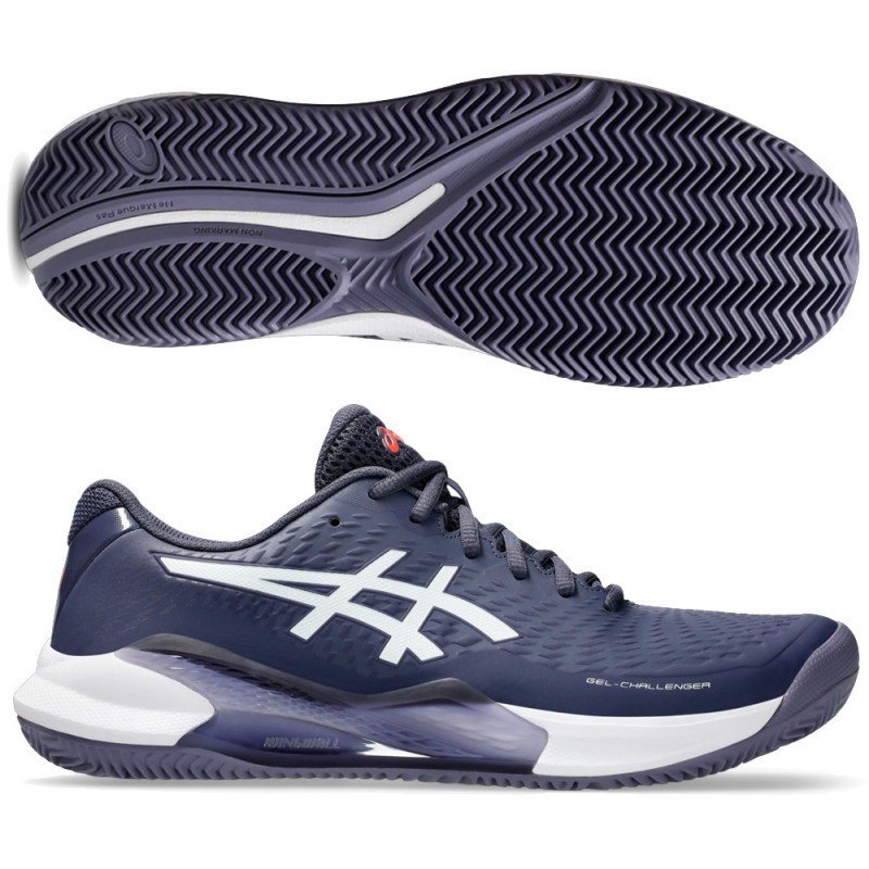 Asics Gel Challenger 14 Clay Sneakers indigo fog white 2025