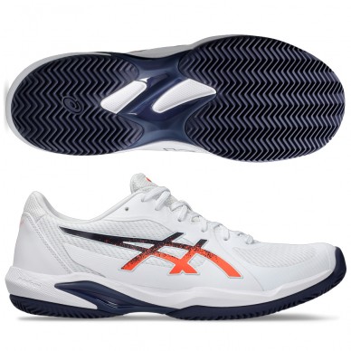 Schuhe Asics Solution Swift FF 2 Clay white nova orange 2025